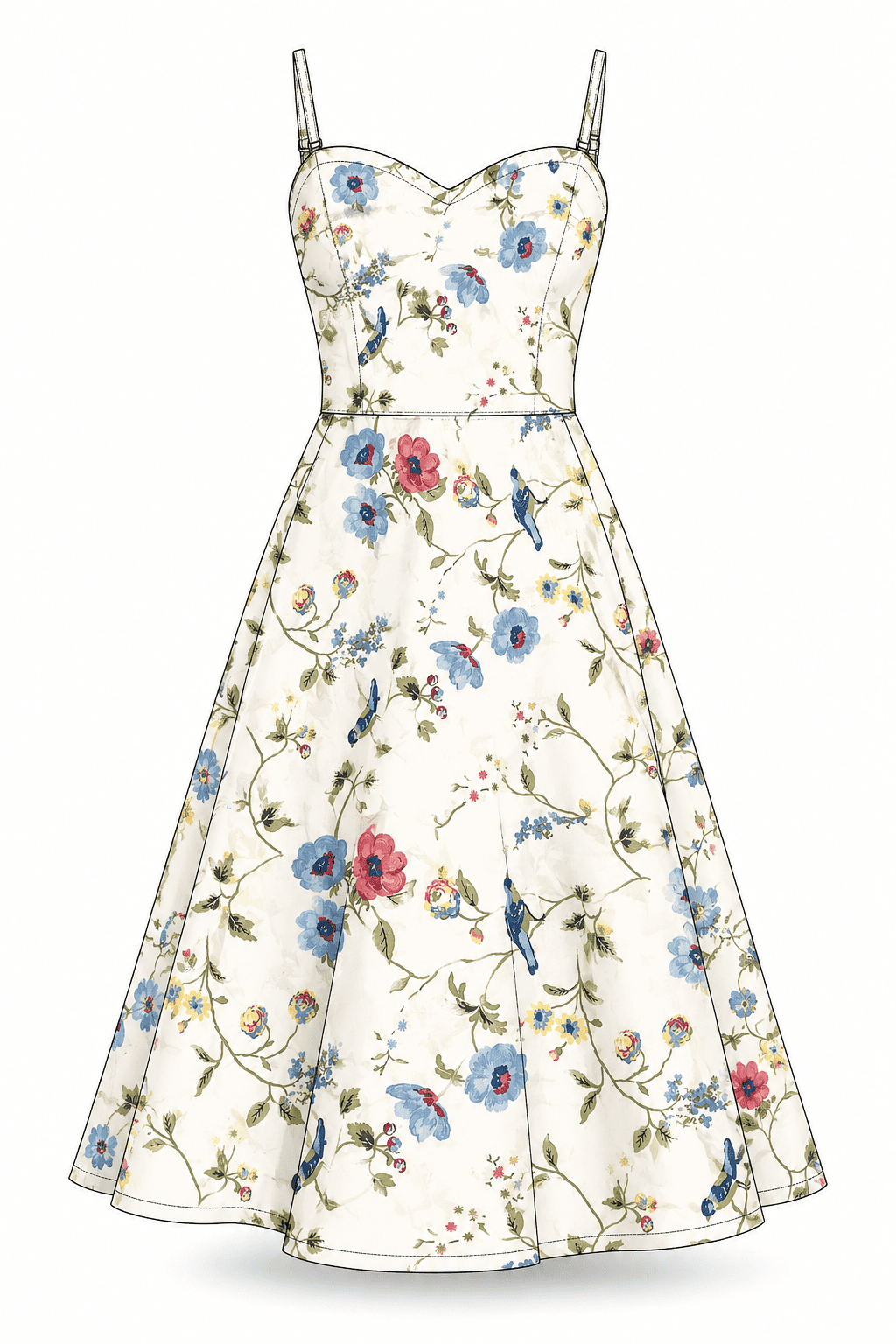 Floral Garden Dress