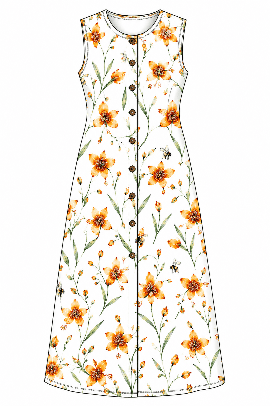 Floral Luxe Dress